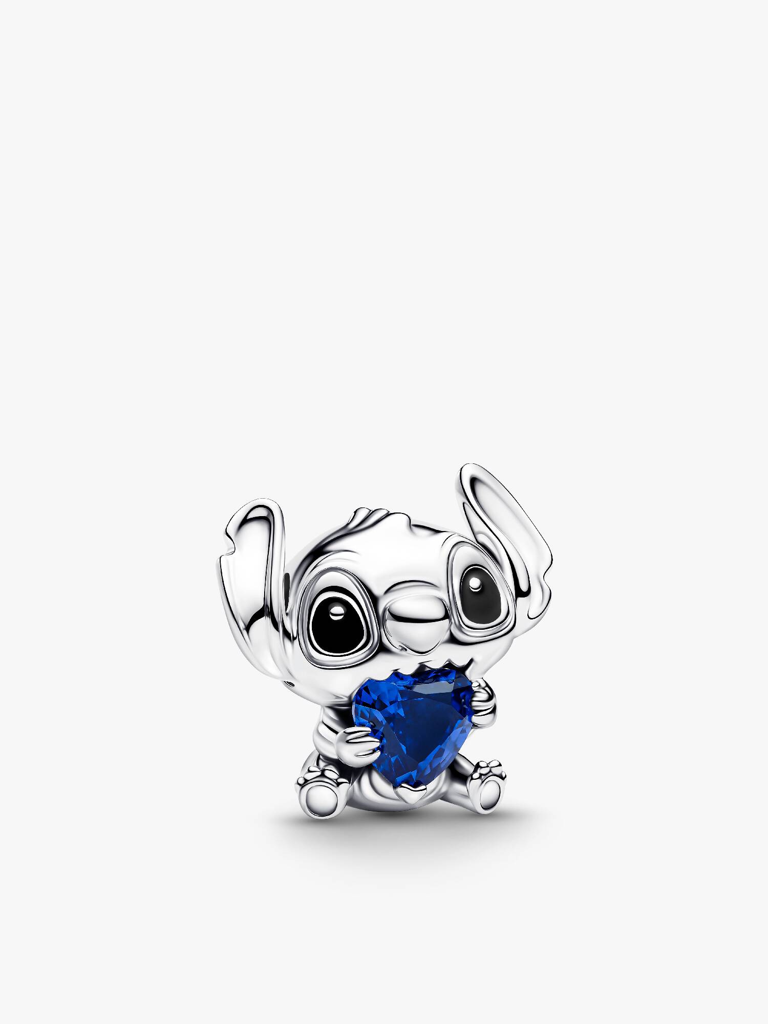 Charm Disney Stitch Cœur Bleu