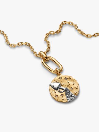 Charm Médaillon XL Signe du Verseau
