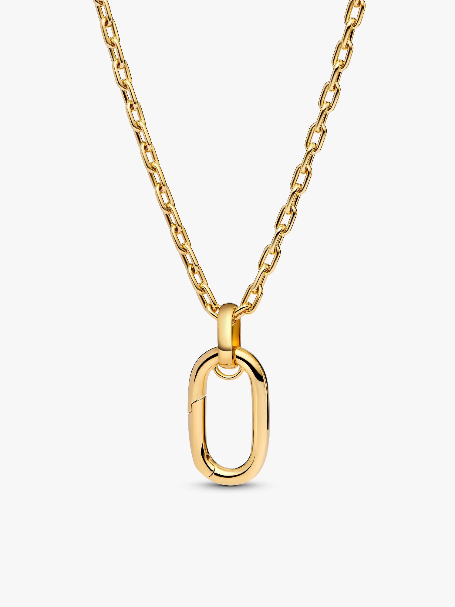 Collier Link Long Ouvrable Doré