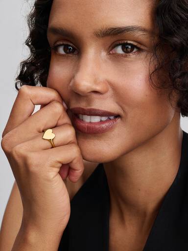 Bague Cœur Gravable