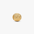 Mini Charm Visage Souriant Texturé Doré Mini Charm Visage Souriant Texturé Doré