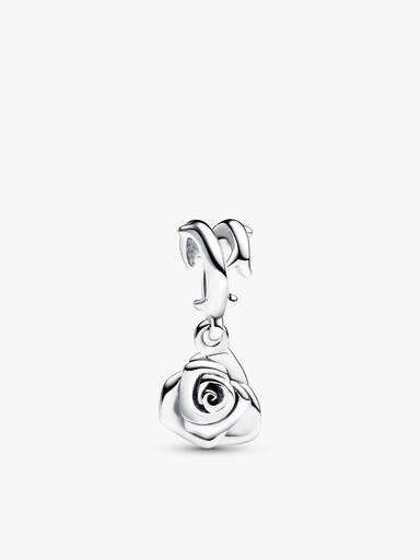 Bracelet Composé Charm Cœur Ruban & Pendant Rose