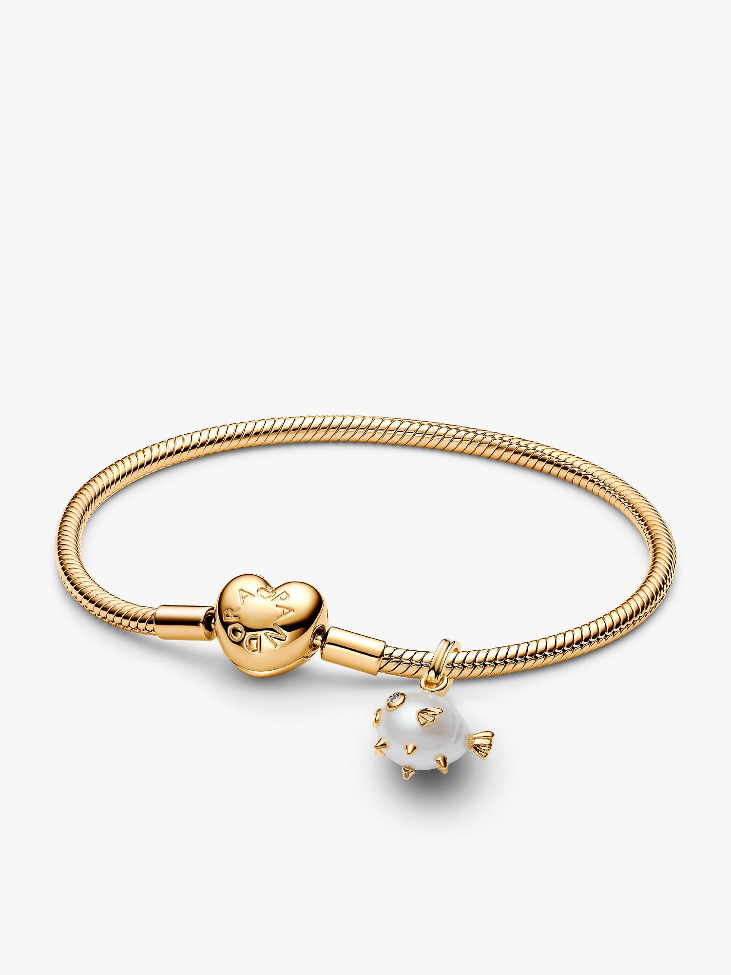 Coffret Cadeau Bracelet Poisson-Globe Perle Baroque