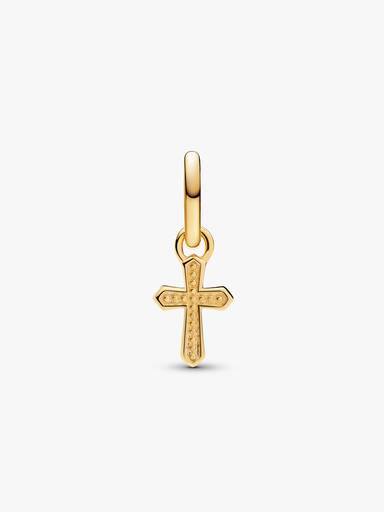 Mini-Charm Pendant Croix Scintillante