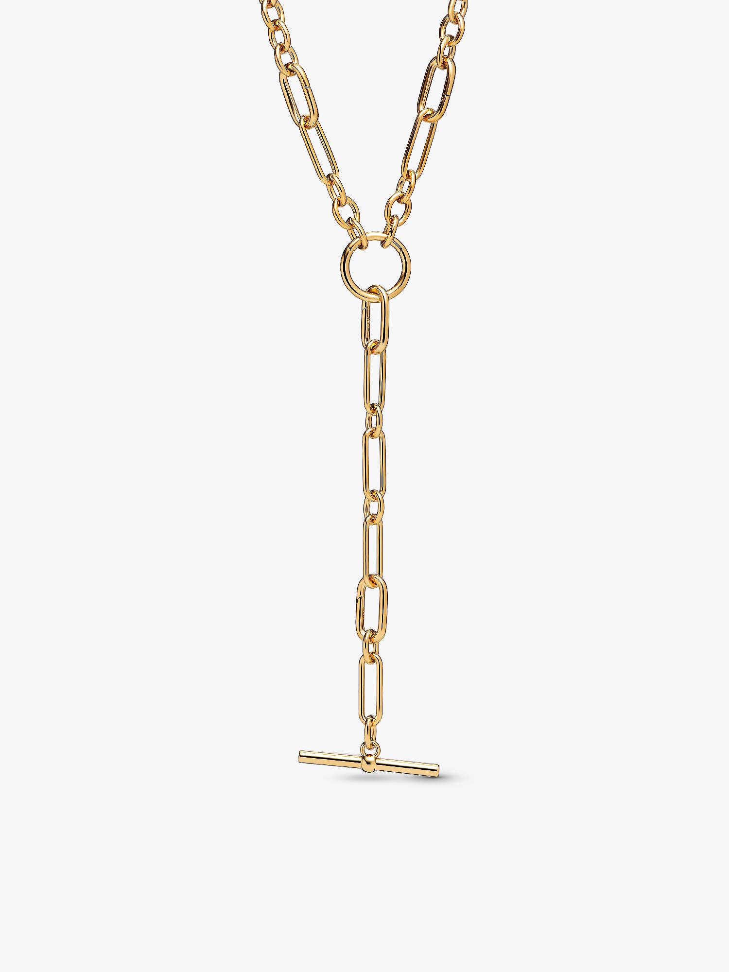 Collier Link en Y Doré