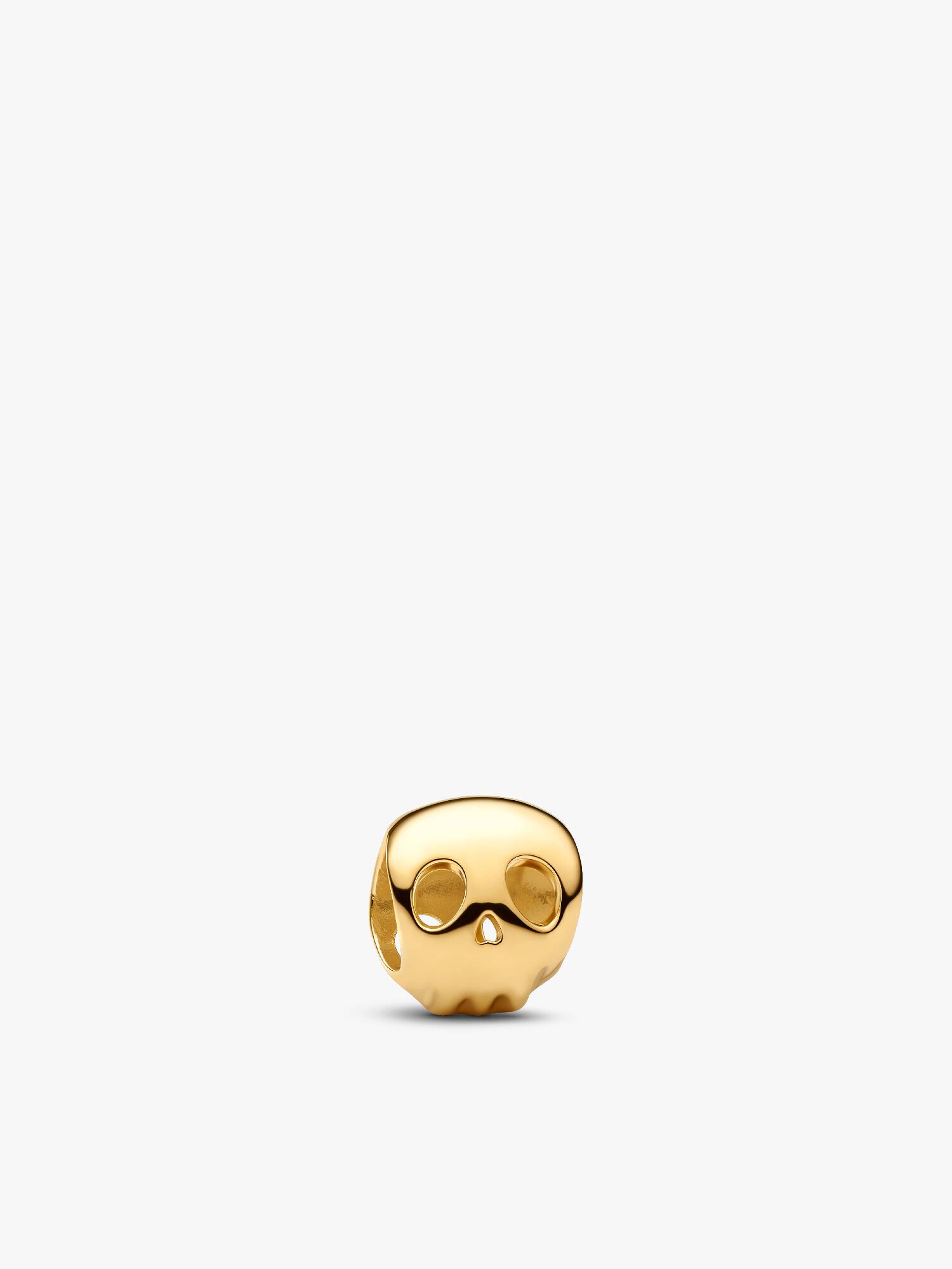 Mini Charm Tête de Mort Doré