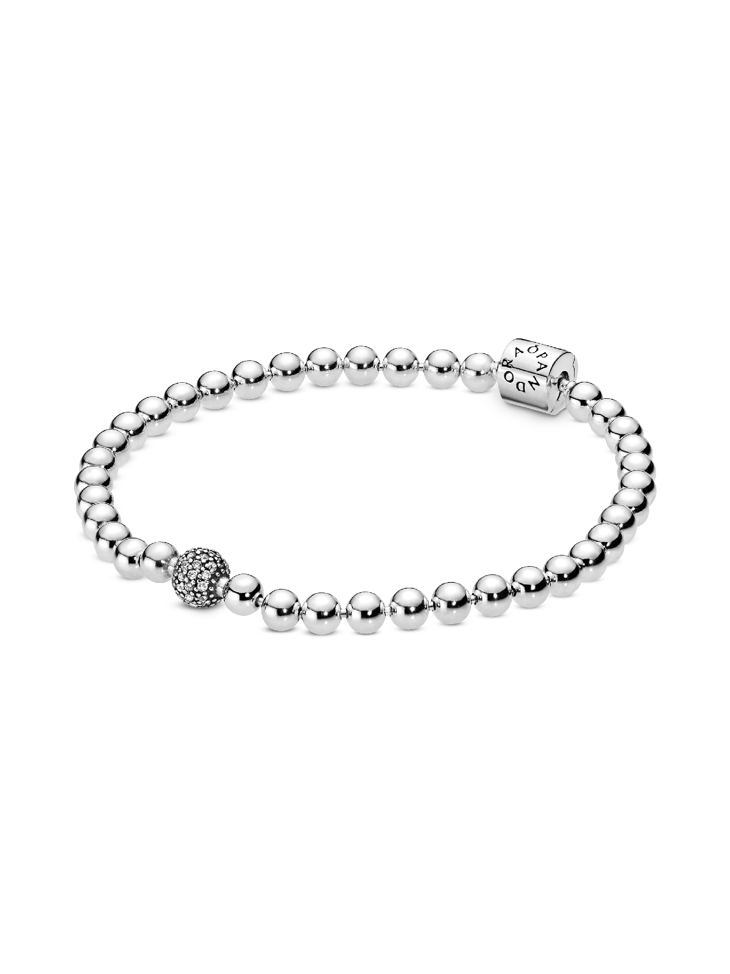 Bracelet Perles & Pavé