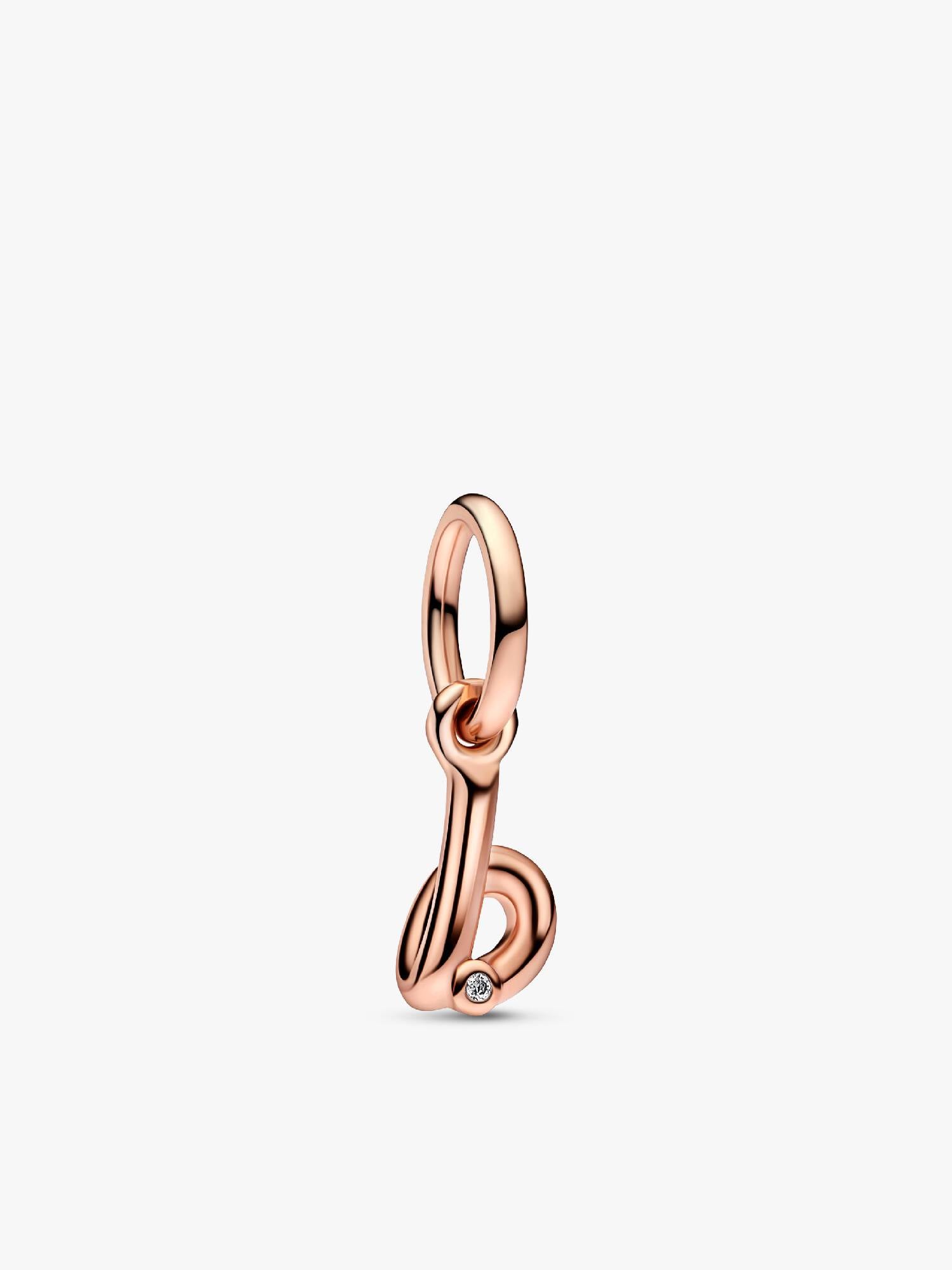 Charm Pendant Alphabet Lettre b