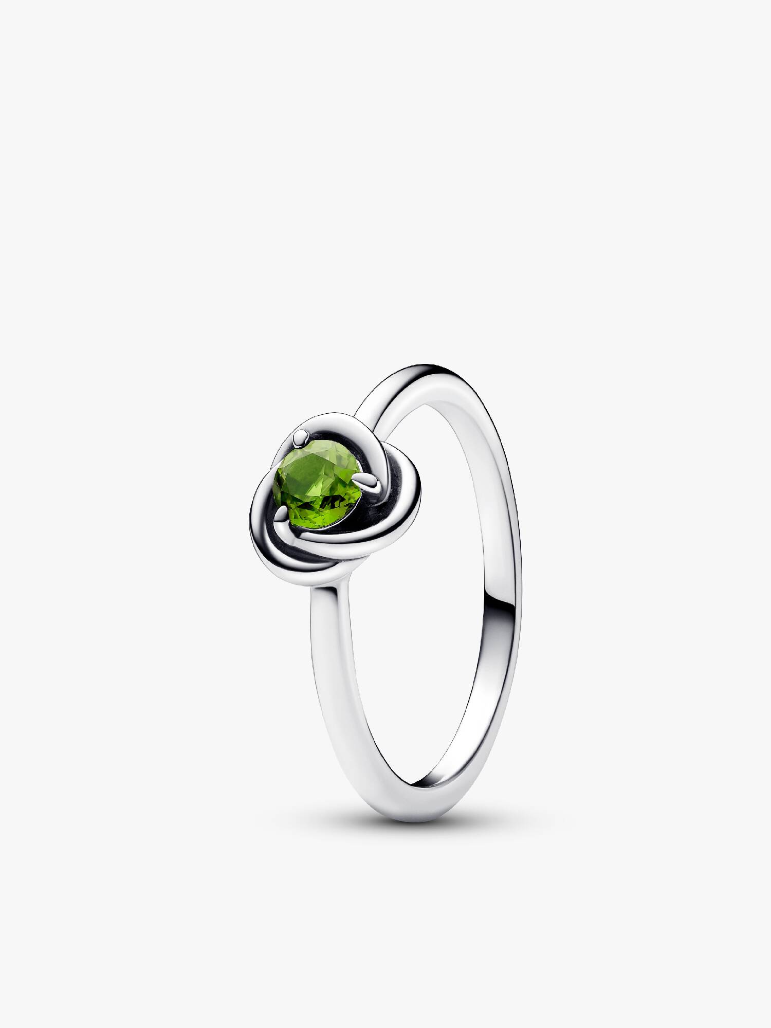Bague Cercle Éternité Couleur de Naissance du Mois d'Août