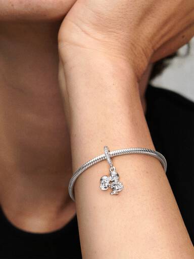 Charm Pendant Couple de Mariés