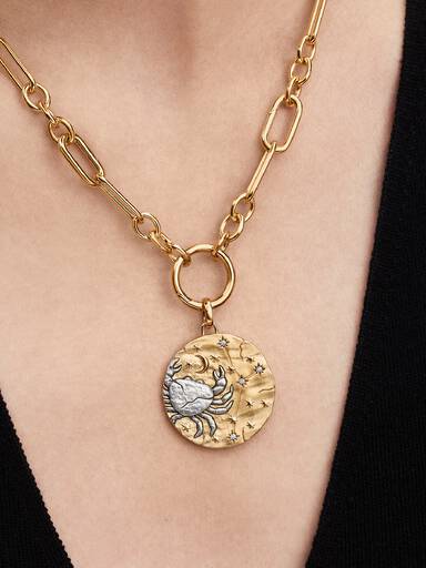 Charm Médaillon XL Signe du Cancer