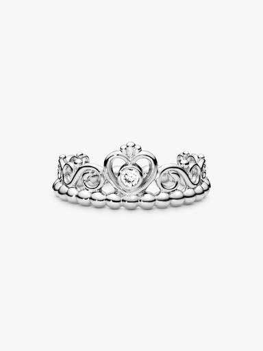 Bague couronne diadème de princesse