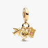 Charm Pendant Avion, Globe & Valise Charm Pendant Avion, Globe & Valise