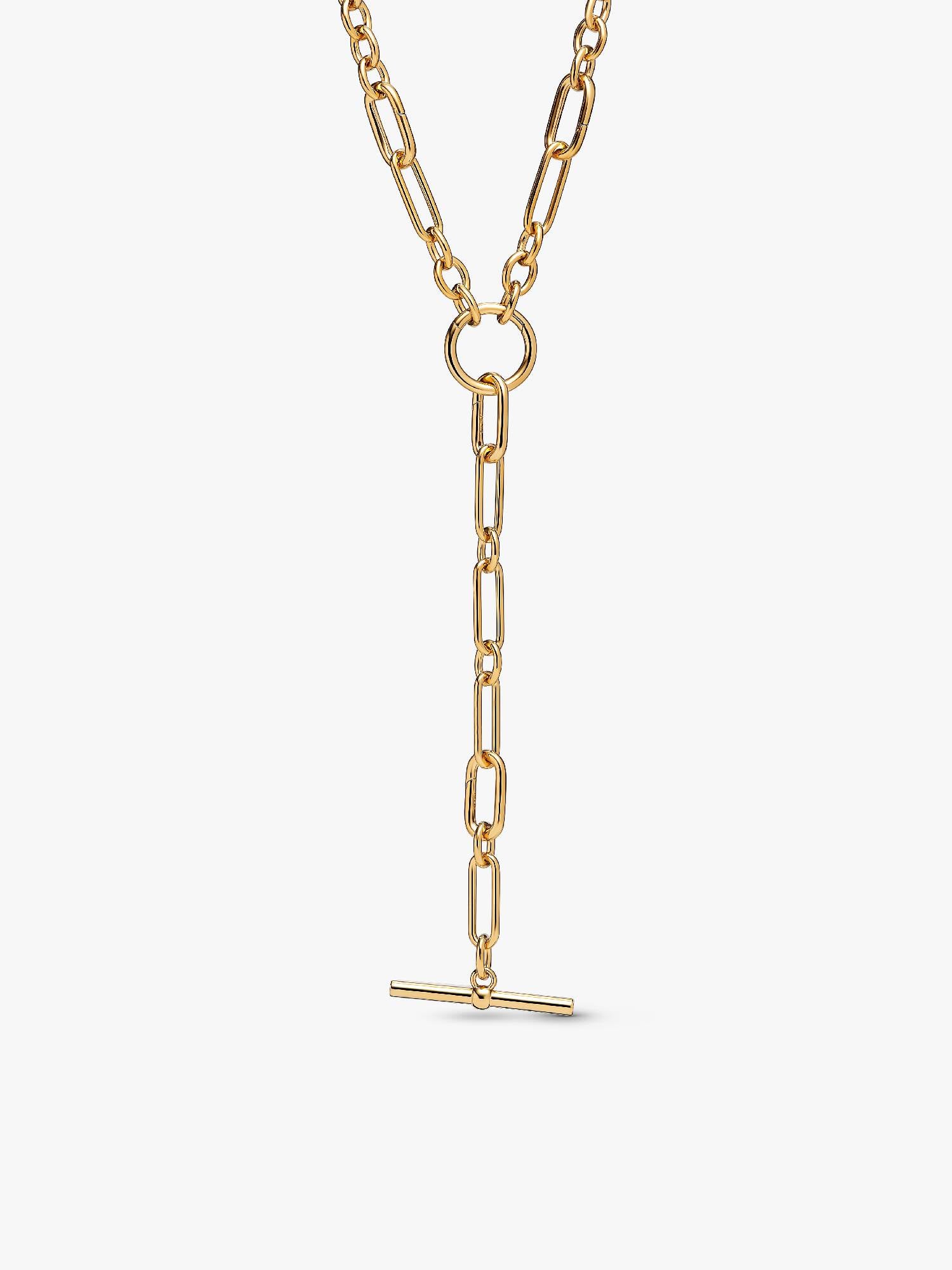Collier Link en Y Doré
