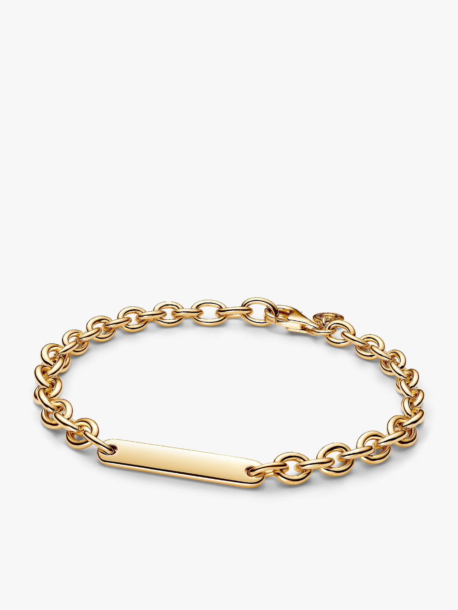 Bracelet à Maillons Barre Gravable