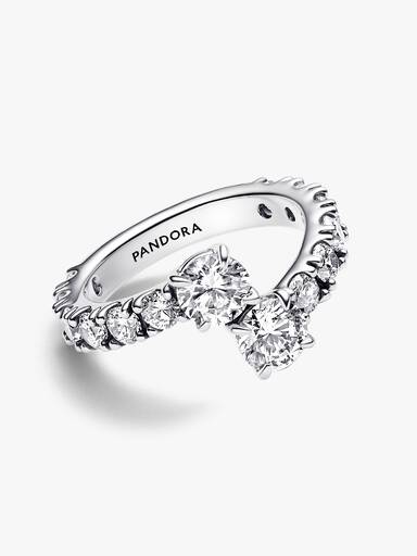 Bague Superposée Scintillante