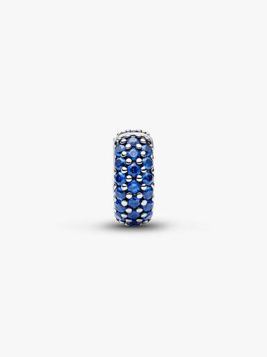 Charm Clip Pierres Bleu Roi