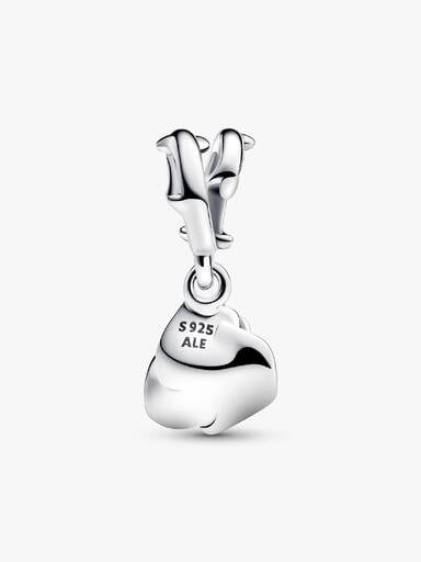 Charm Pendant Rose en Fleur