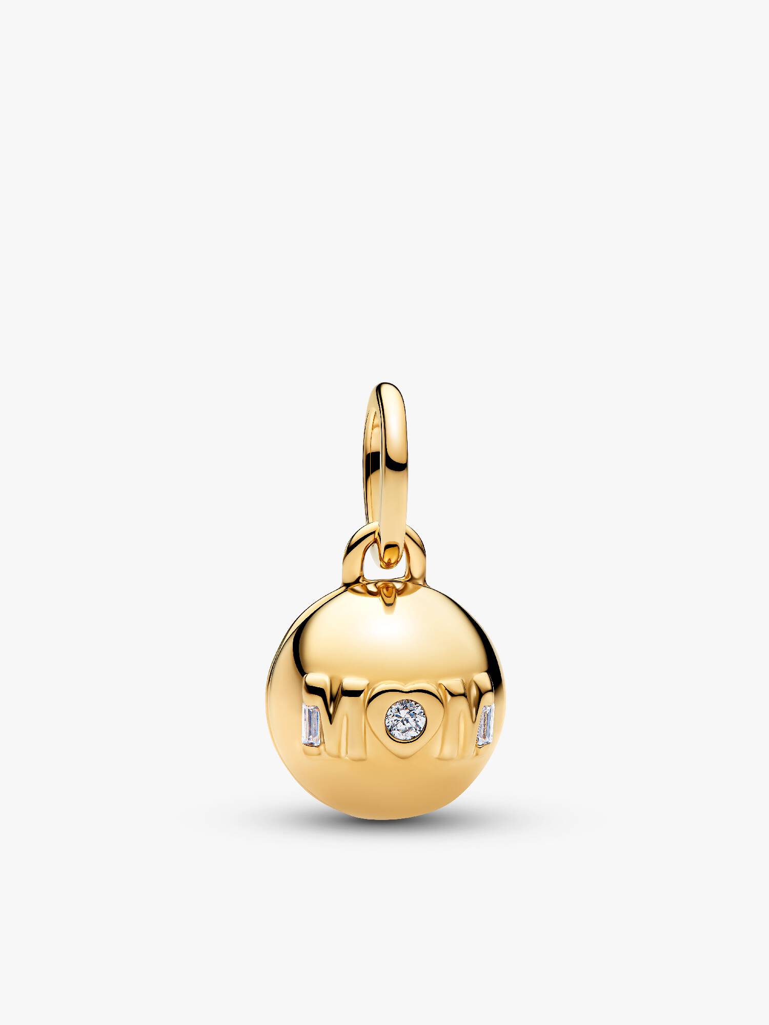 Charm Fermoir Rond Mom Doré