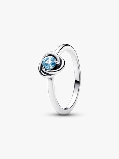 Bague Cercles de l’Éternité Bleu Azur