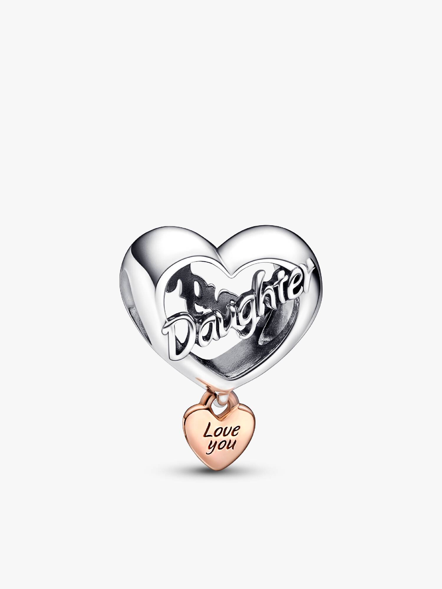 Charm Cœur Fille Love You