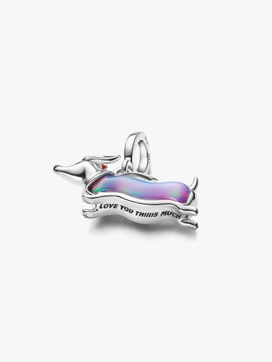 Charm Pendant Teckel de Noël