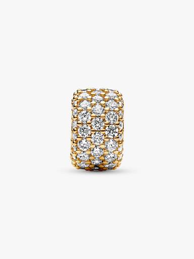 Charm Triple Rang Pavé Scintillant
