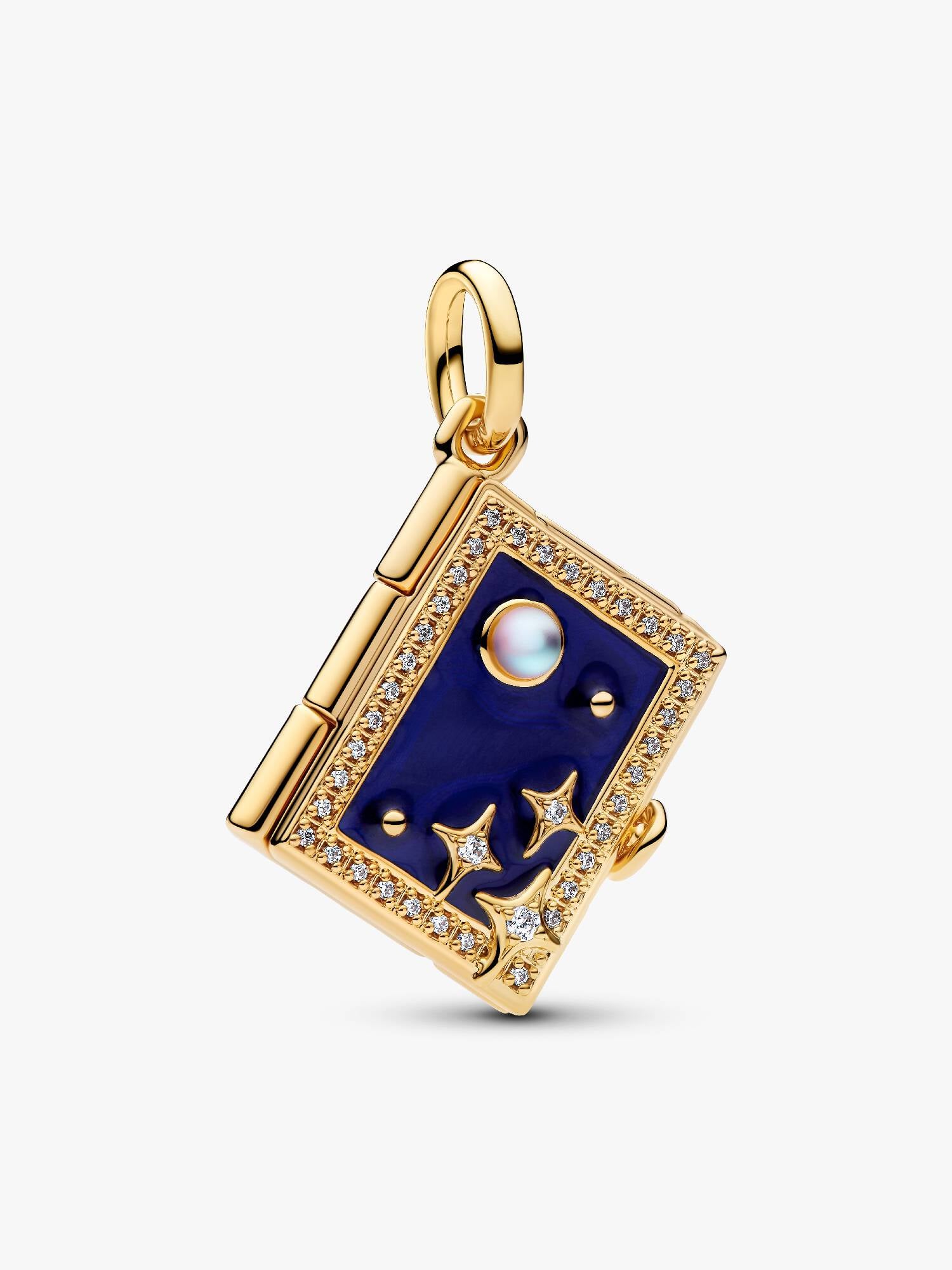 Charm Pendant Grimoire Gravable 