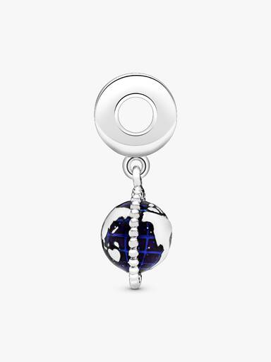 Charm Pendant Globe Pivotant