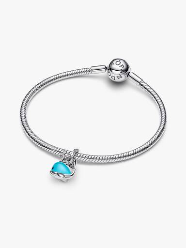 Charm Pendant Baleine Turquoise