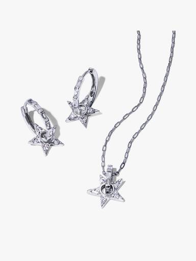 Coffret Cadeau Étoile Scintillante Ajourée