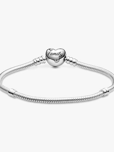 Bracelet Maille Serpent Fermoir Cœur Arbre de Vie