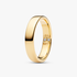 Anneau Classique Gravable Doré Anneau Classique Gravable Doré