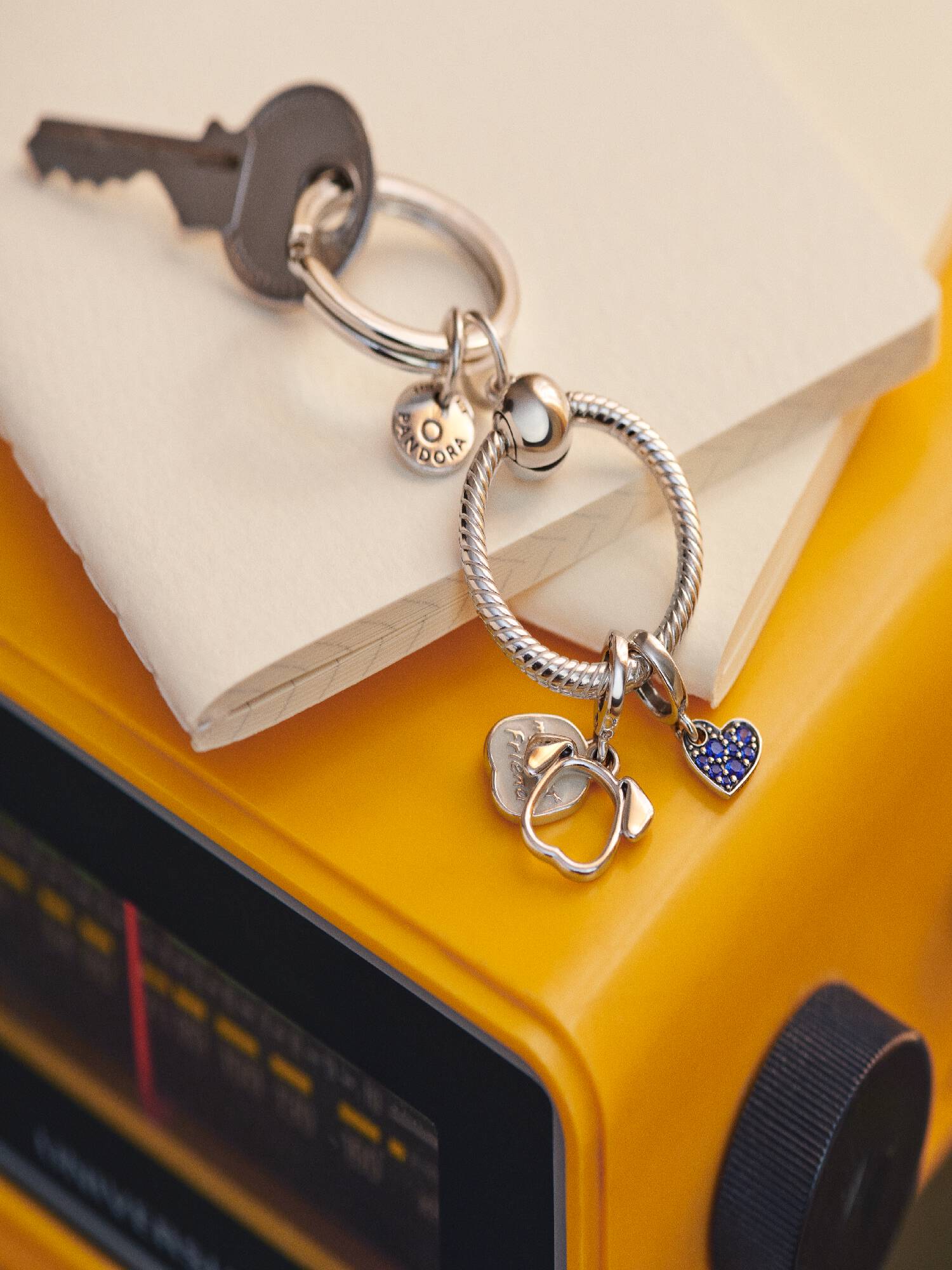 Porte-Clés à Charms Pandora Moments