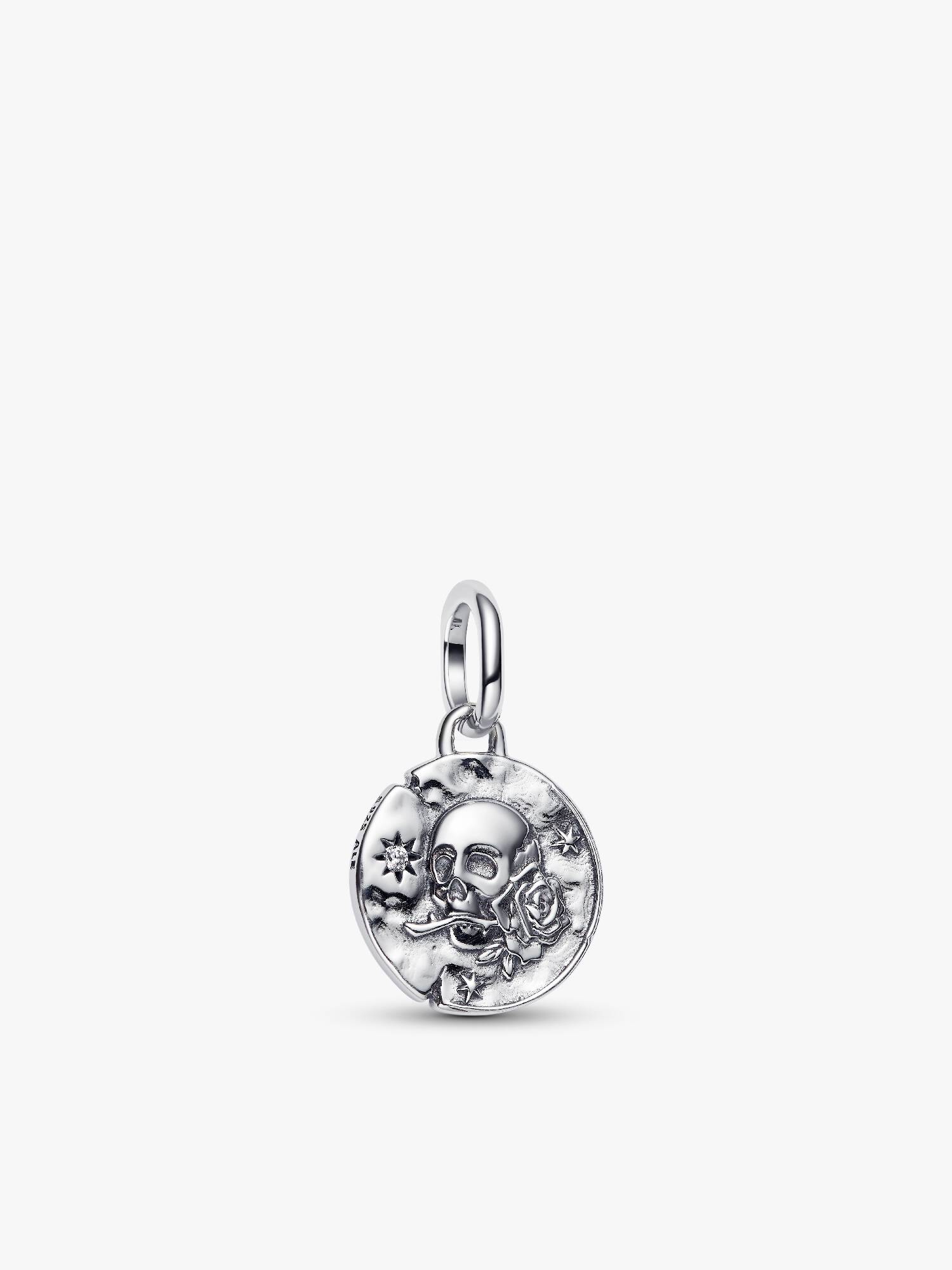 Charm Médaillon Tête de Mort