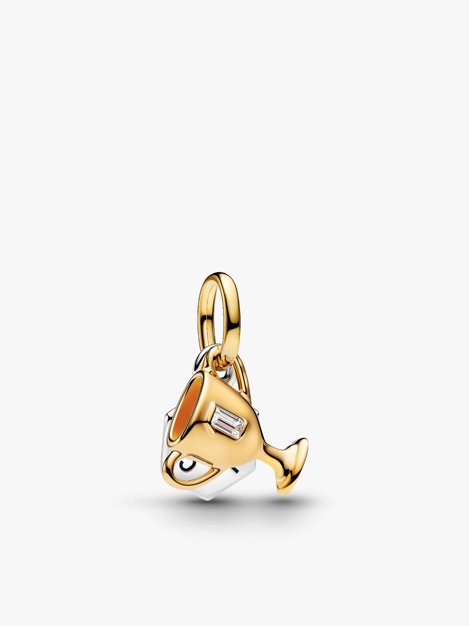 Charm Pendant Double Trophée Gravable Doré