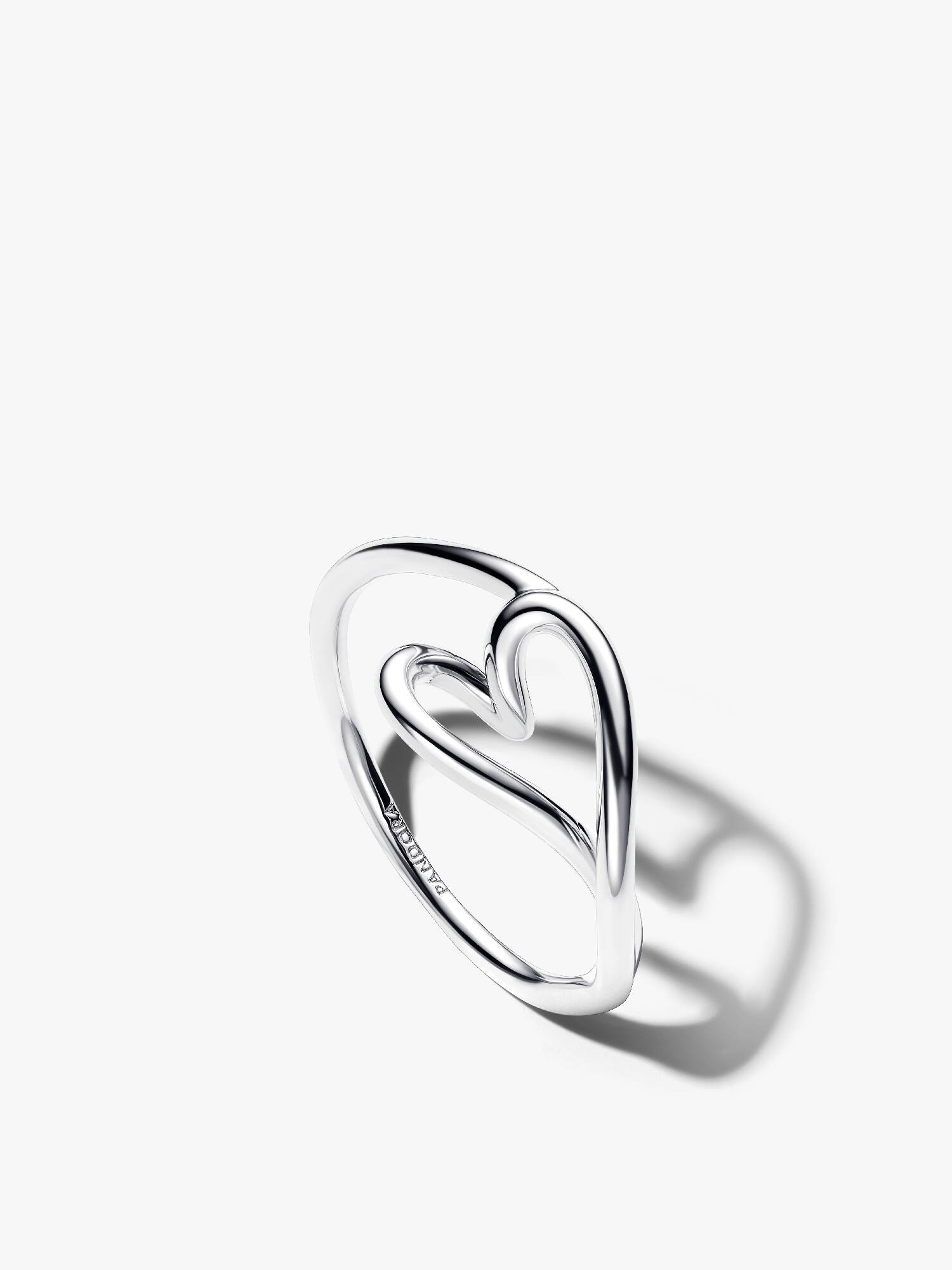 Bague Cœur Organique Petit modèle