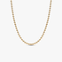 Collier Sphères métalliques Doré Collier Sphères métalliques Doré