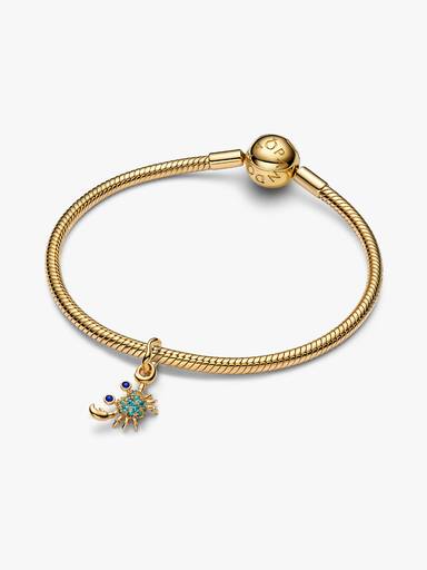 Charm Pendant Crabe Doré