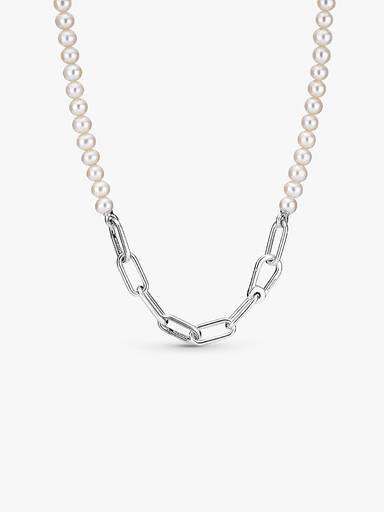 Collier Perles de Culture d'Eau Douce Traitées Pandora ME