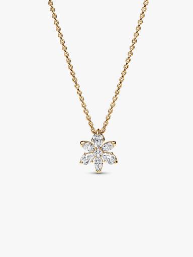 Collier à Pendentif Herbier Scintillant