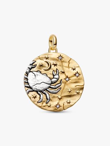 Charm Médaillon XL Signe du Cancer