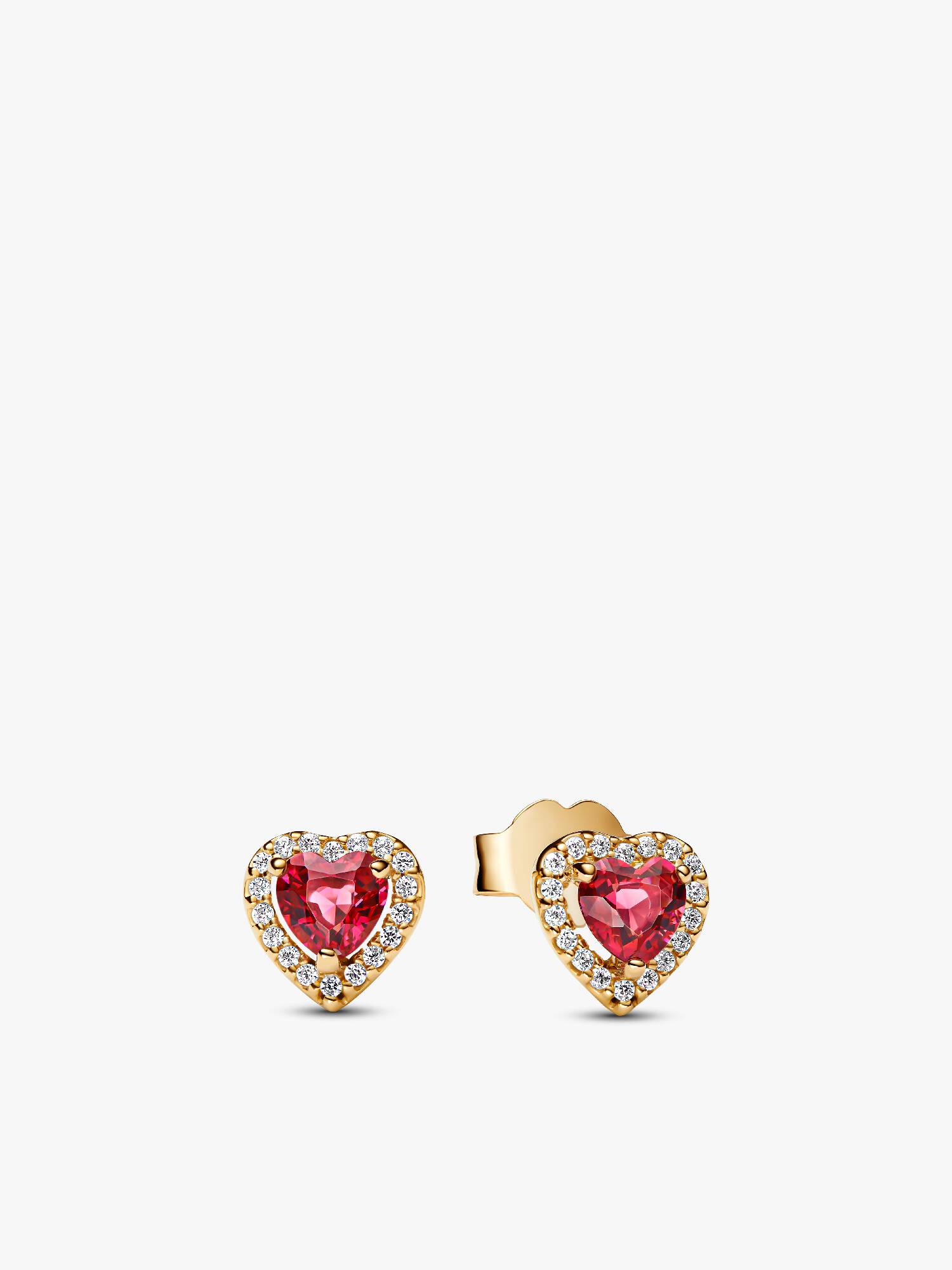Clous d'Oreilles Cœurs Surélevés