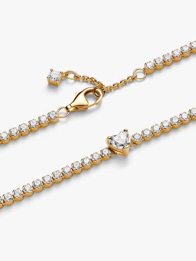 Bracelet Rivière Cœur Scintillant