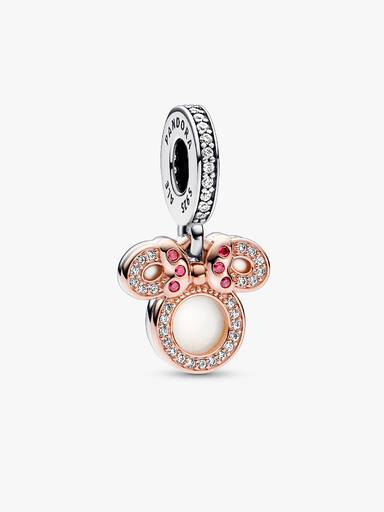 Charm Pendant Double Disney Silhouette de Minnie