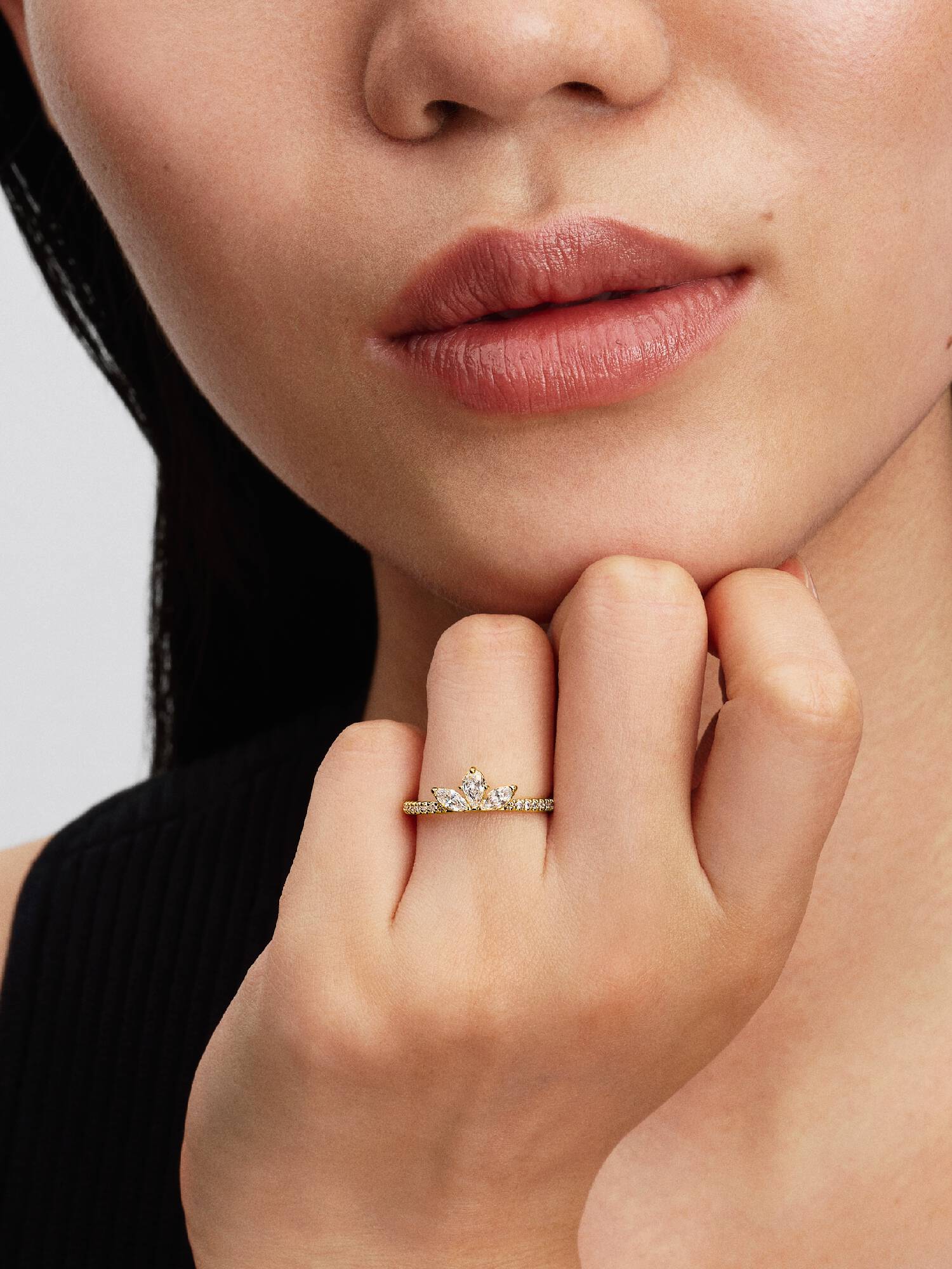 Bague Herbier Scintillant