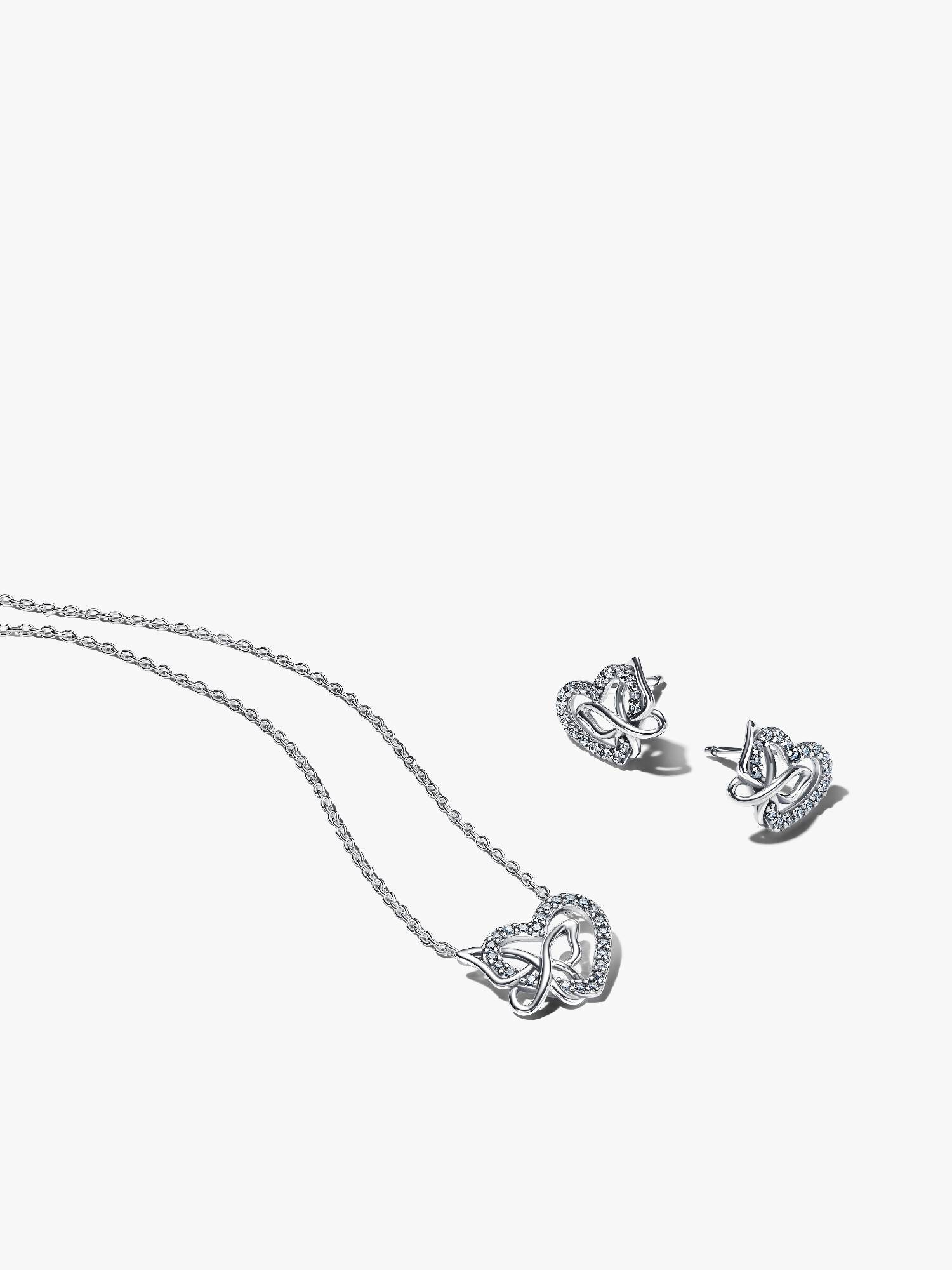 Coffret Cadeau Cœur & Papillon Entrelacés Pandora Moments