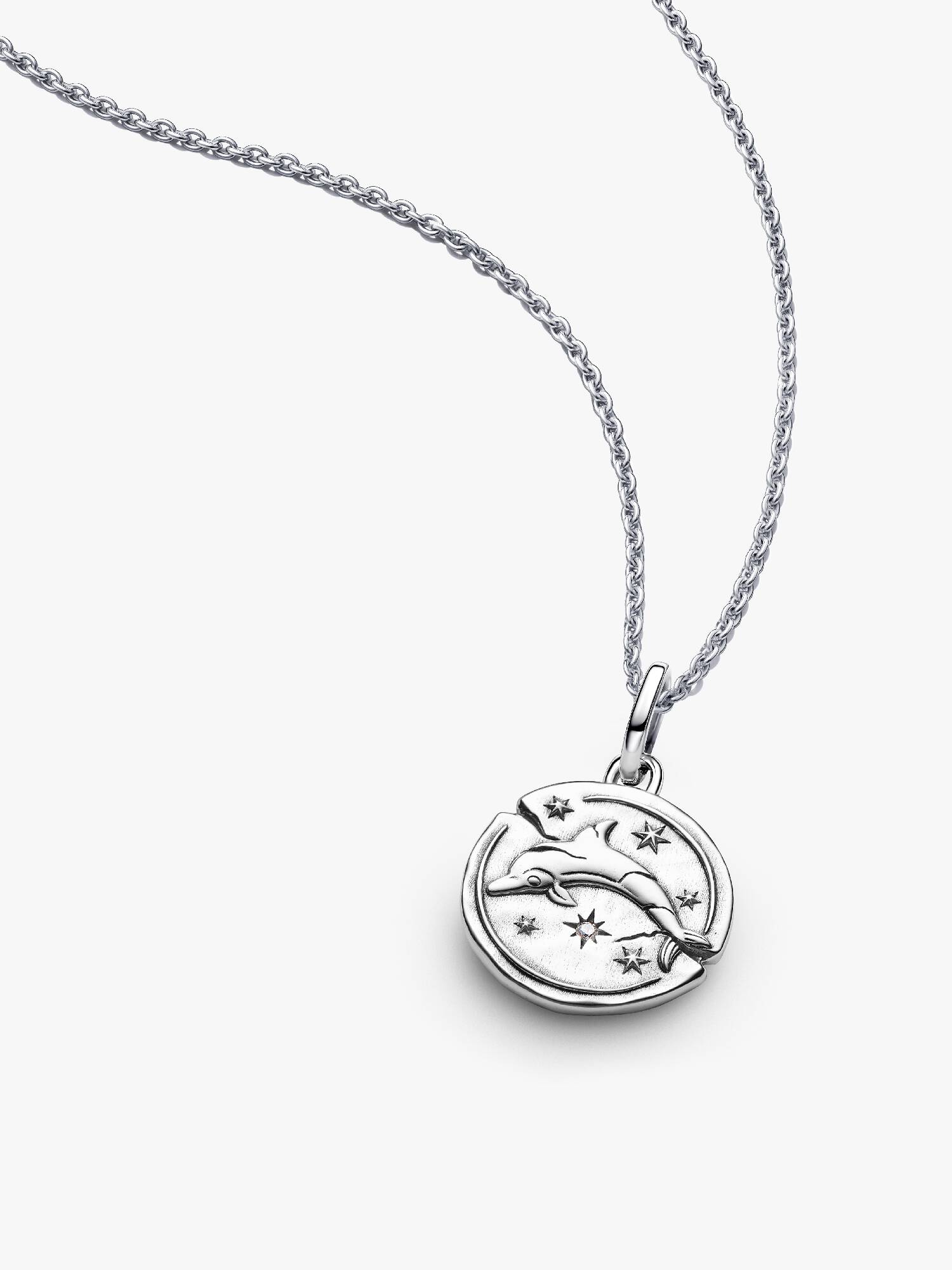 Coffret Cadeau Collier Médaillon Dauphin