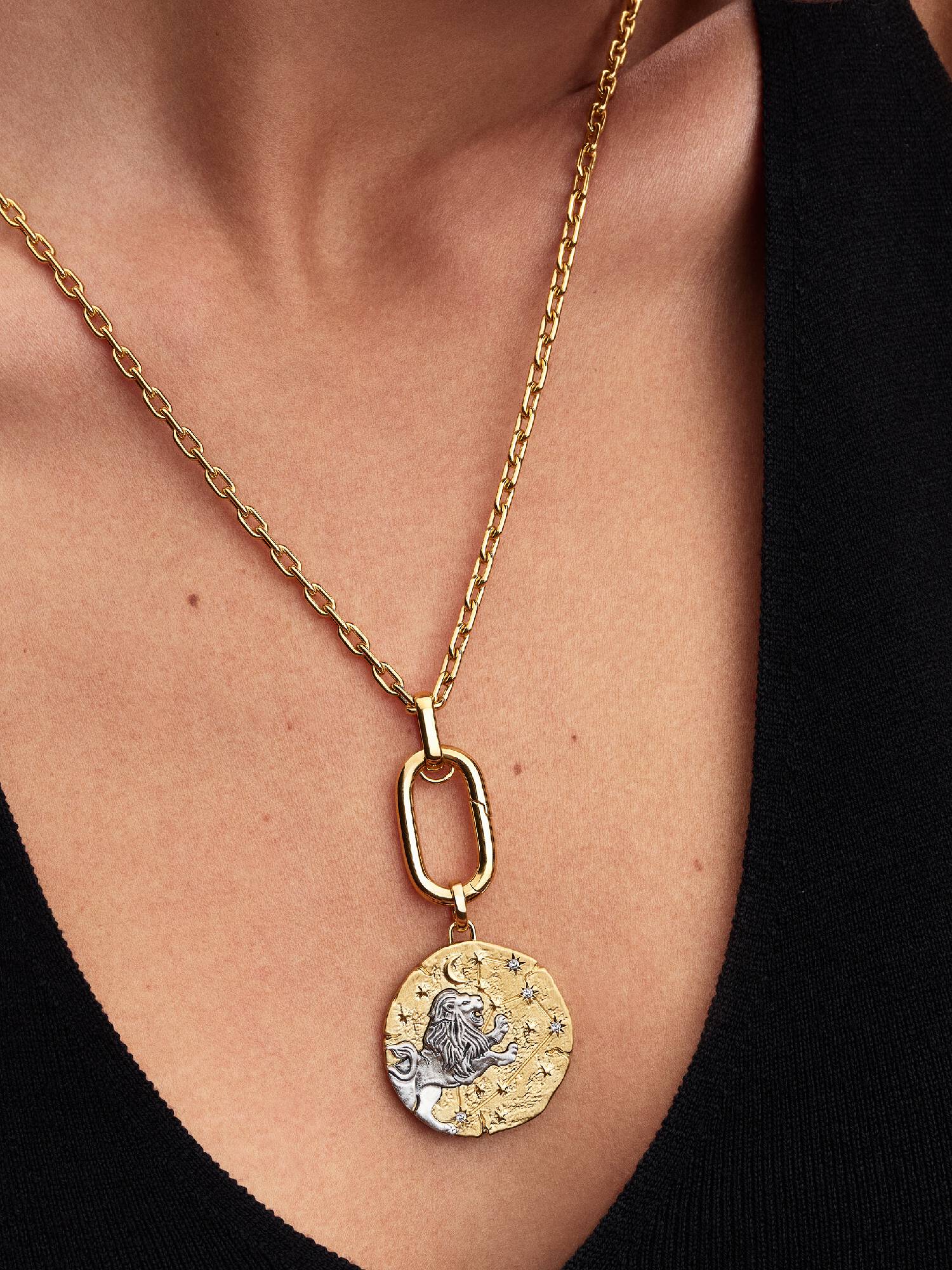 Charm Médaillon XL Signe du Lion
