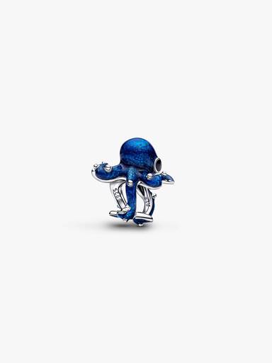 Charm Poulpe Bleu
